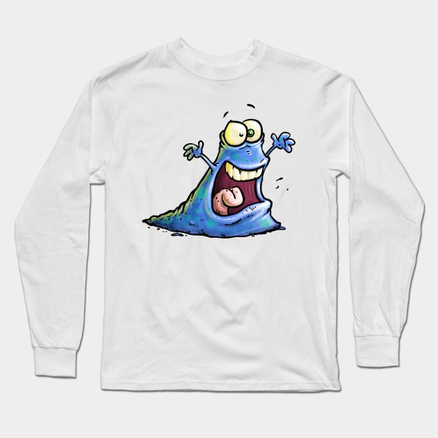 Blaaaargh! Long Sleeve T-Shirt by Bleee